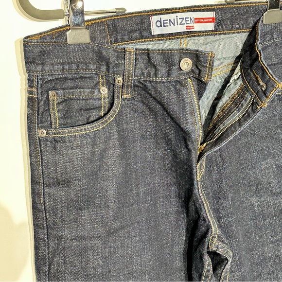 Denizen from Levi's 281 Straight Fit Men's Black Wash Jeans 32x30 - Picture 4 of 8